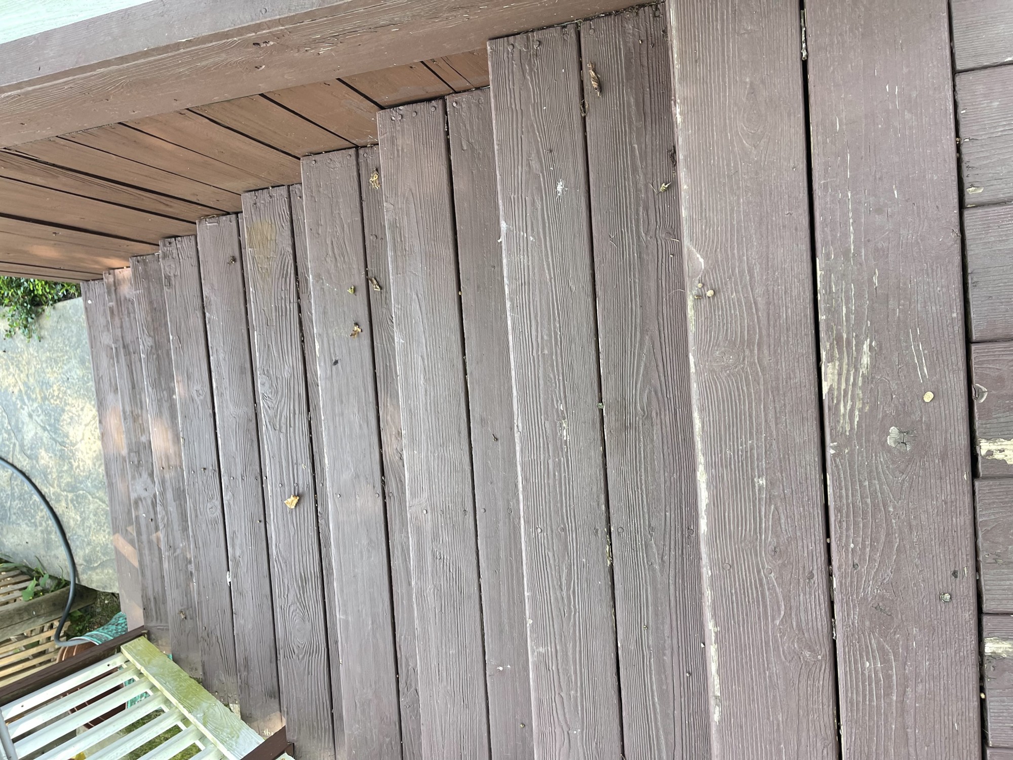Deck stairs